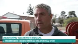 SALTA - Defensa Civil realizó sobrevuelo de monitoreo en Salta Capital y alrededores tras incendios