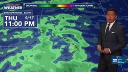 More showers, humidity from remnants of T.S. Norbert this week