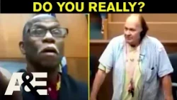 Judge in Disbelief When a Man Tries to Evict Partner of 34 Years | Court Cam | A&E