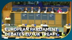 European Parliament debates EU/UK Treaty over Gibraltar ahead of ratification.