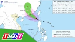 Typhoon No. 2 officially enters the East Sea, forecast to strengthen into a super typhoon | THDT