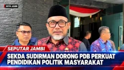 PROVINCIAL SECRETARY SUDIRMAN URGES PDB TO STRENGTHEN PUBLIC POLITICAL EDUCATION