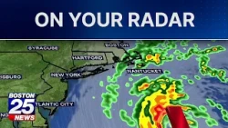 Nor’easter Near Massachusetts: High surf, strong winds & beach erosion threat