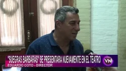 La obra “Suegras Bárbaras”, se presentó por última vez , en el Teatro Lavalleja.