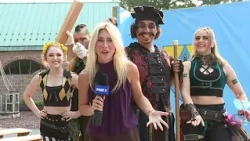 FOX43's Natalie Koranda takes on Cirque La Vie at the PA Renaissance Faire