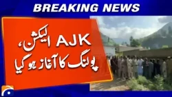 AJK Election: Polling Starts, Voters Head to Polling Stations | Geo News
