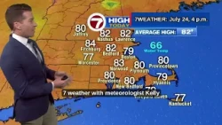 Full forecast with Meteorologist Josh Wurster, July 24, 4 p.m.