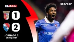 Resumo: Braga 1-2 Gil Vicente - Liga Portugal Betclic | sport tv