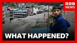 What happened in the Nepal-Tibet flash floods? | BBC News