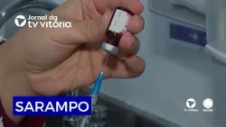 Measles immunization rate is below target