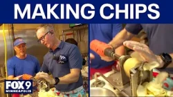 How spiral potato chips get made at the Minnesota State Fair