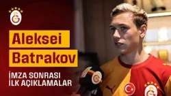 🎙️ First comments from our new signing Aleksei Batrakov after his signing ceremony 👇