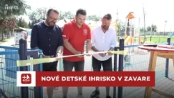 Nové detské ihrisko v Zavare