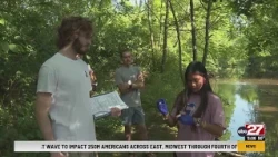 Local students take part in water quality testing program