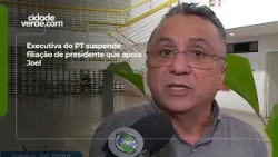 Executiva do PT suspende filiação de presidente que apoia Joel