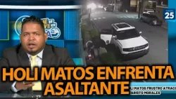 NO ONE IS SAFE FROM CRIMINALS... Ambassador Holi Matos confronts mugger