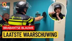 Suspect refuses to cooperate: police intervene | Brabantse Blauwe
