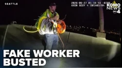 Man charged with posing as City Light worker to steal copper from West Seattle Bridge
