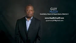 GUY McCOY, CANDIDATE, BOARD OF SUPERVISORS, DISTRICT 2