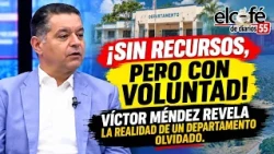 Without resources, but with determination! Victor Méndez. The Daily 55 Café. #supertv55 #diario55