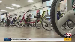 Local kids receive adaptive bicycles, equipment