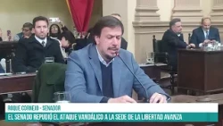 El Senado repudió el ataque vandálico a la sede de la Libertad Avanza #canal7salta