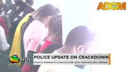 Police Update on Crackdown: Suspects arrested in connection with cyber fraud and other offences.