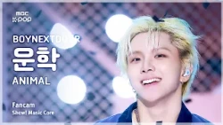 [#음중직캠] BOYNEXTDOOR WOONHAK (보이넥스트도어 운학) – ANIMAL FanCam | 쇼! 음악중심 | MBC261017