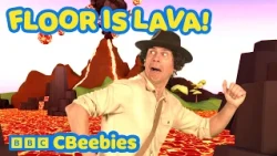 The Floor Is Lava! | Play Along Adventure with Andy Day! | CBeebies 🌋🦩