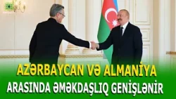PREZİDENT İLHAM ƏLİYEV ALMANİYA SƏFİRİNİ QƏBUL ETDİ