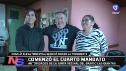 Fourth term begins for the Las Quintas neighborhood association authorities
