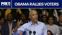 Obama campaigns in Ohio for Sherrod Brown & Amy Acton | FOX 5 News
