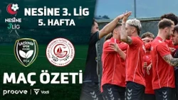 Gaziemirspor - Gemlik Sumerbey FSK | Nesine 3rd League Week 5 Match Highlights