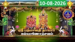 Sri Padmavathi Ammavari || Kalyanotsavam || Tiruchanoor || 10-08-2026 || SVBC2 Tamil || SVBC TTD