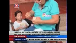 Yaracuy: "Luz y Juego" campaign launched for Vargas to bring hope and smiles to children