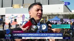 Acceso Este: Detours in Guaymallén this Saturday due to the installation of a new pedestrian bridge