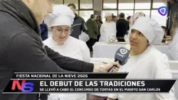 Concurso de tortas en la Fiesta Nacional de la Nieve