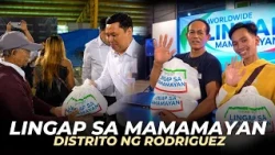 LINGAP SA MGA NASALANTA NG KALAMIDAD | RODRIGUEZ, RIZAL