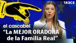 Public speaking expert analyzes Infanta Sofía's first speech: "Naturalness and room for improvement"