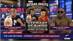 The Lion Returns — Stewart Hunts Another Knockout