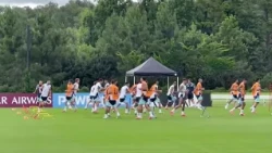 Argentina afina su plan en Atlanta para la semifinal ante Inglaterra