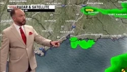 Lots of storm damage; Warm with an isolated late storm today