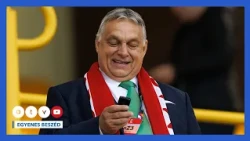 Orbán Viktor a demokráciát gyászolja, de a foci vb-re azért elutazott