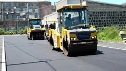 Սևանում շարունակվում են ճանապարհաշինական և մայթերի կառուցման լայնամասշտաբ աշխատանքները։