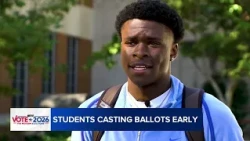 NC State students head to polls as turnout continues to surge across Wake County