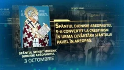 Sfântul Sfințit Mucenic Dionisie Areopagitul – 3 octombrie #Sinaxar