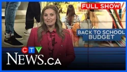 Report suggests families struggling with back-to-school costs | CTV News at 5 for September 2, 2026