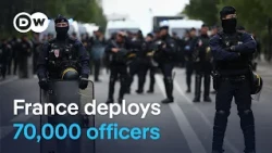 France: Major security operation ahead of planned protests | DW News