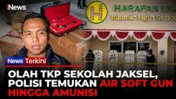 GEGER! Polisi Sita 30 Barang di Yayasan Sekolah Jaksel, Ada Amunisi hingga Air Soft Gun