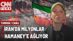 Tam 7 Milyon Kişi Cenaze Namazı Kıldı! Tahran'dan Canlı: İran Hamaney'in Yasını Tutuyor